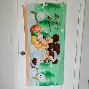 Mickey and Minnie Bath Towel